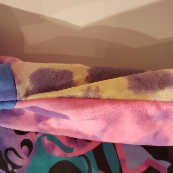 Harry Potter Hogwarts Tie Dyed Hoodie Womens Size XL Ladies Harry Potter Hogwart - Picture 5 of 11